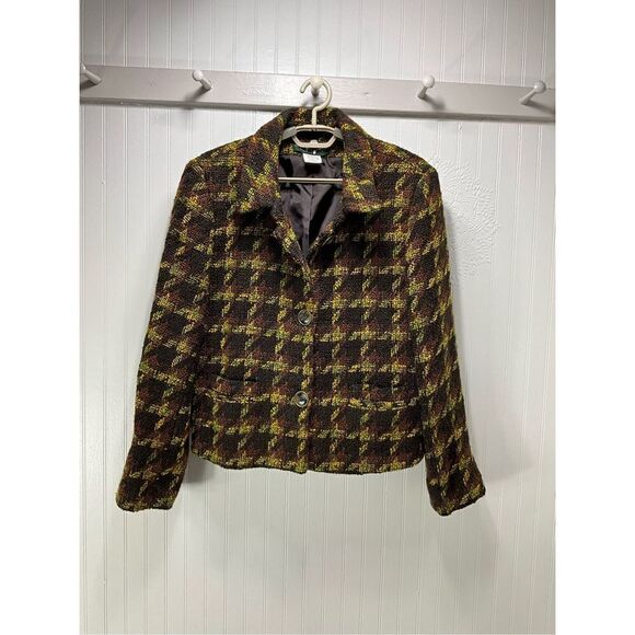 VINTAGE HARVE BENARD Tweed Jacket - Picture 1 of 3